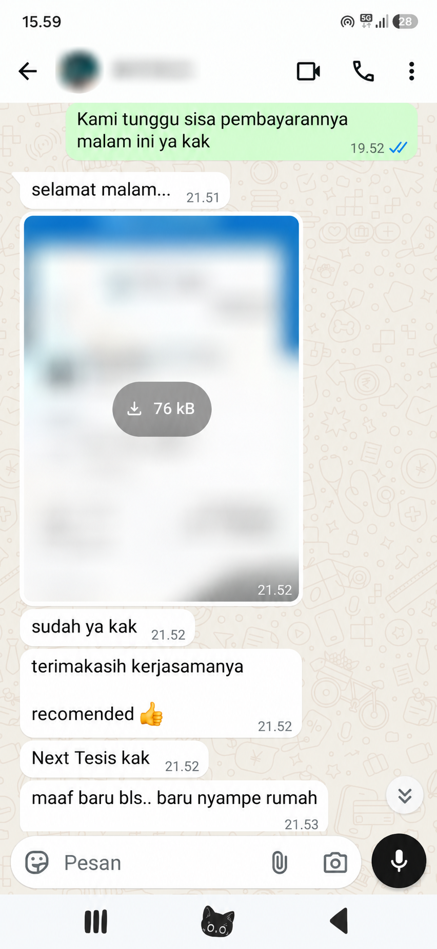 Testimoni Klien Kami