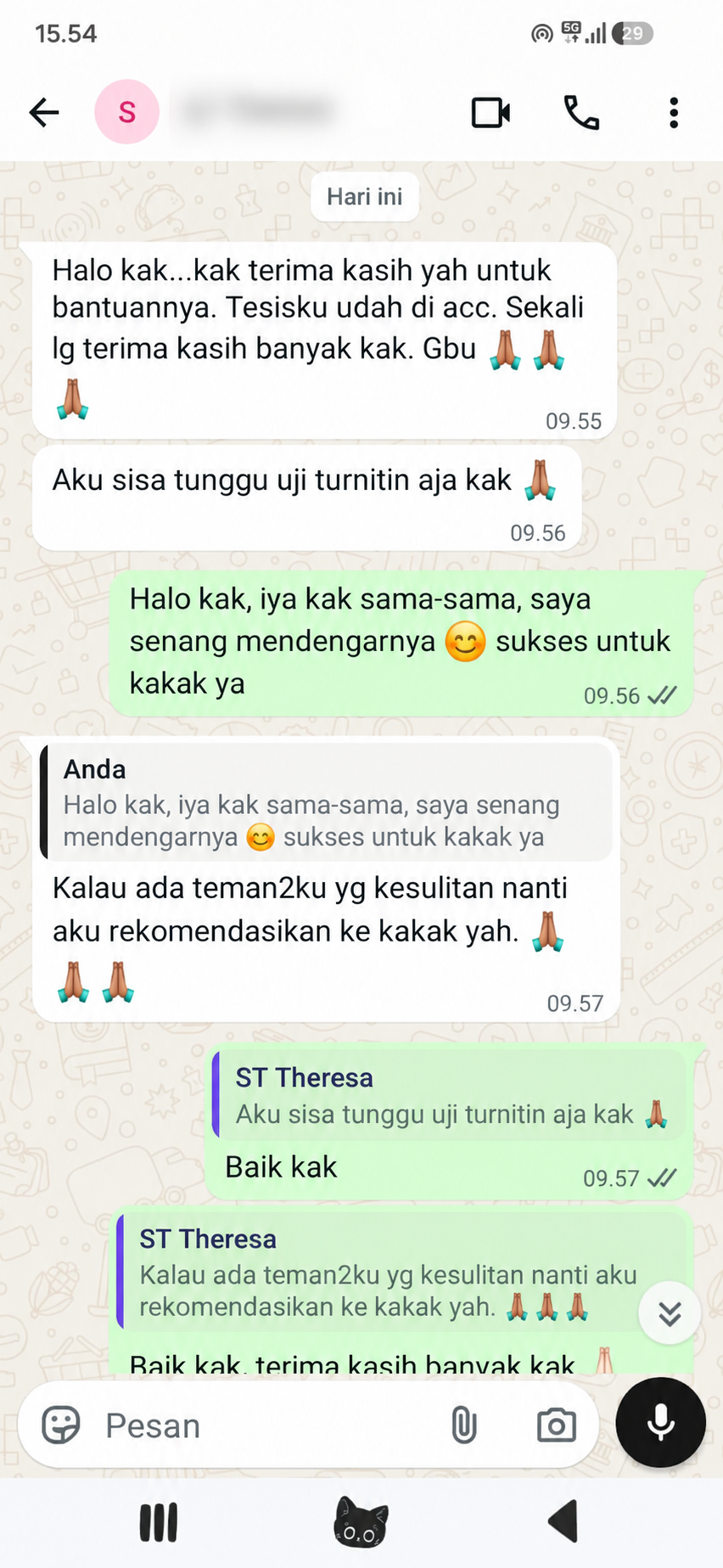 Testimoni Klien Kami